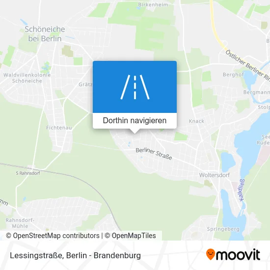 Lessingstraße Karte