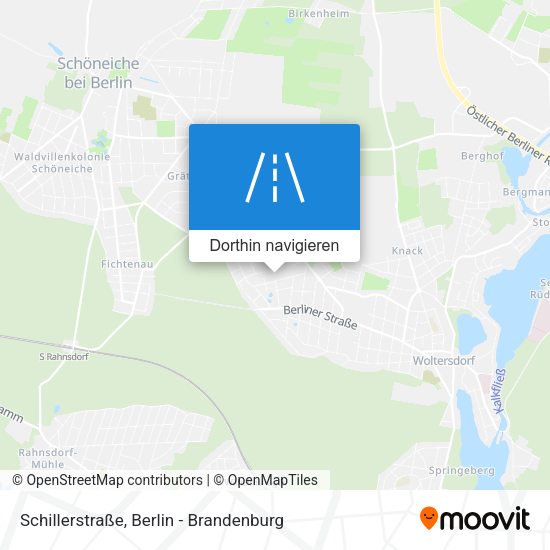 Schillerstraße Karte