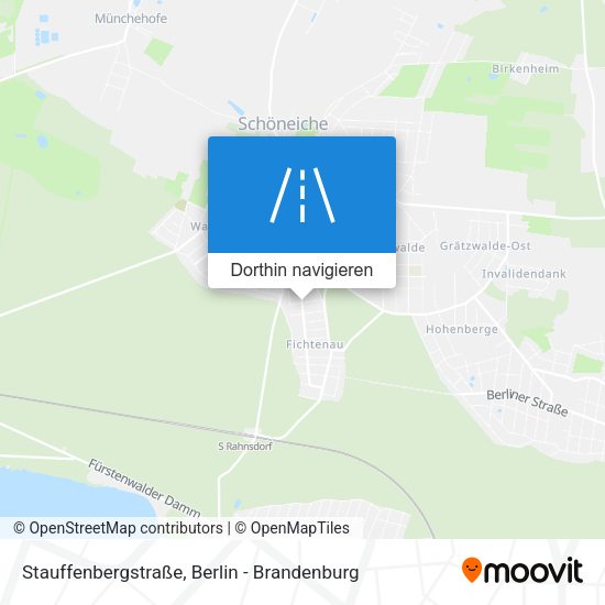 Stauffenbergstraße Karte