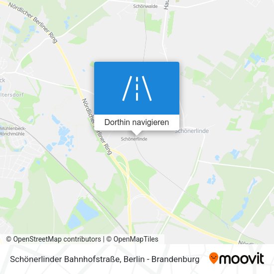 Schönerlinder Bahnhofstraße Karte