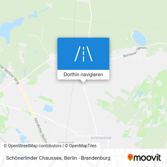 Schönerlinder Chaussee Karte