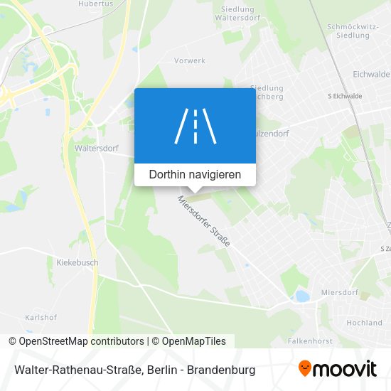Walter-Rathenau-Straße Karte