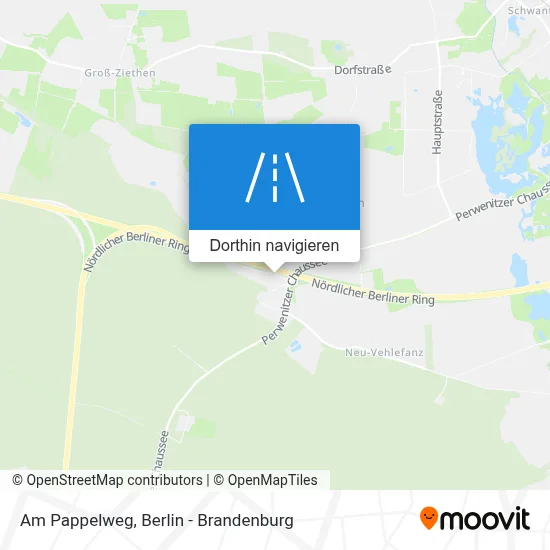 Am Pappelweg Karte