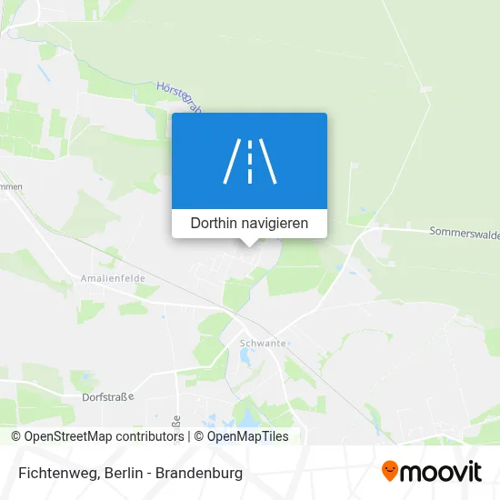Fichtenweg Karte