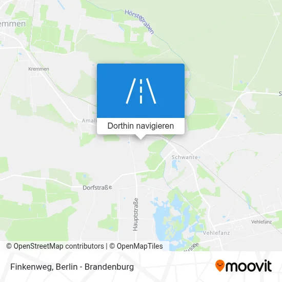 Finkenweg Karte