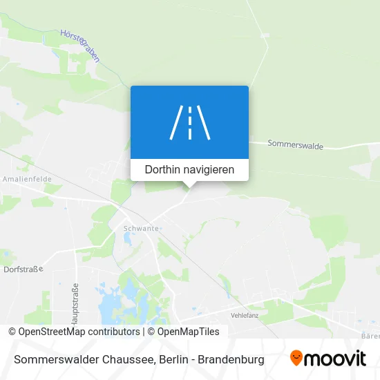 Sommerswalder Chaussee Karte