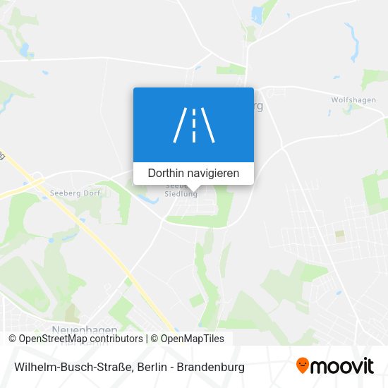 Wilhelm-Busch-Straße Karte