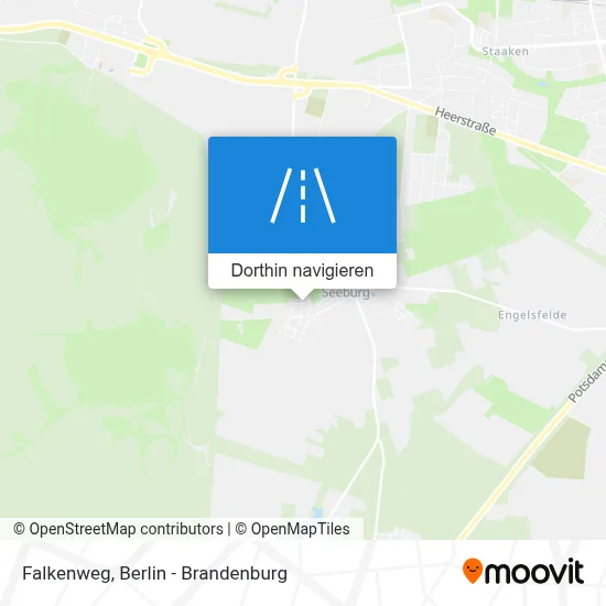 Falkenweg Karte