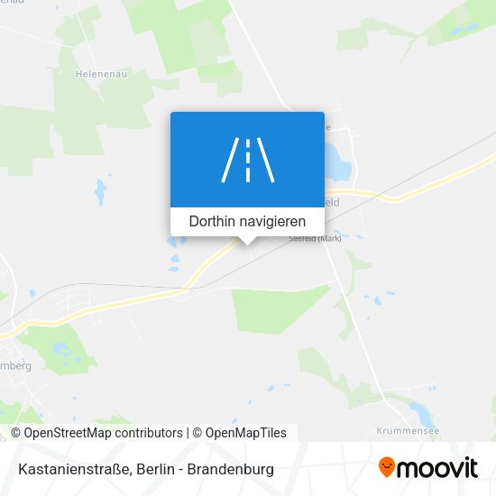 Kastanienstraße Karte
