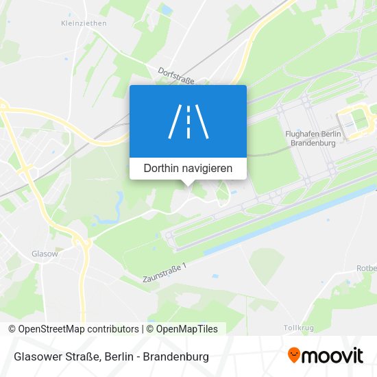 Glasower Straße Karte