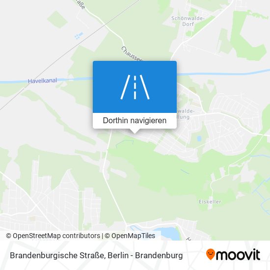 Brandenburgische Straße Karte