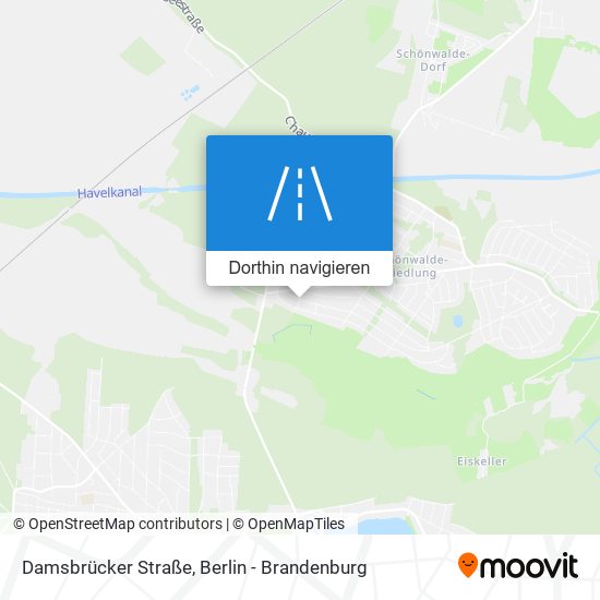 Damsbrücker Straße Karte