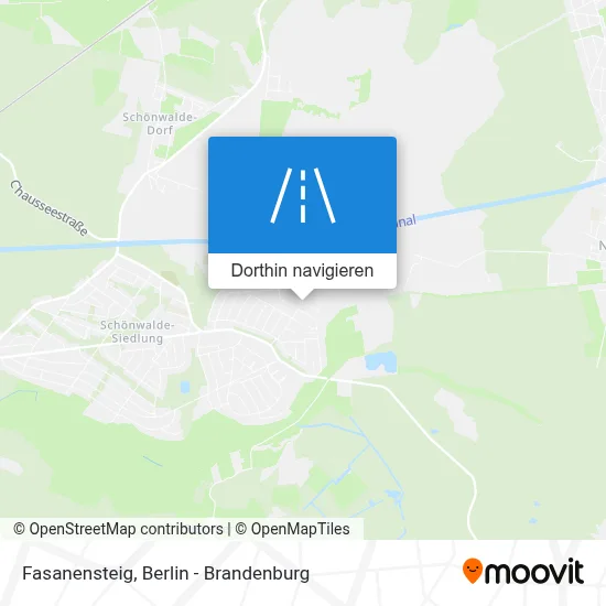 Fasanensteig Karte