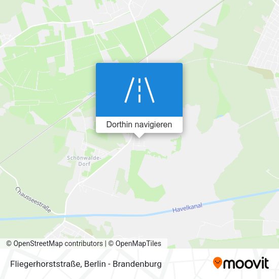 Fliegerhorststraße Karte