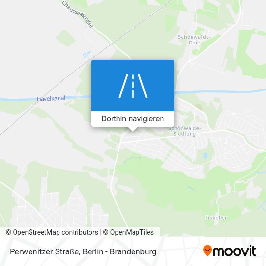 Perwenitzer Straße Karte
