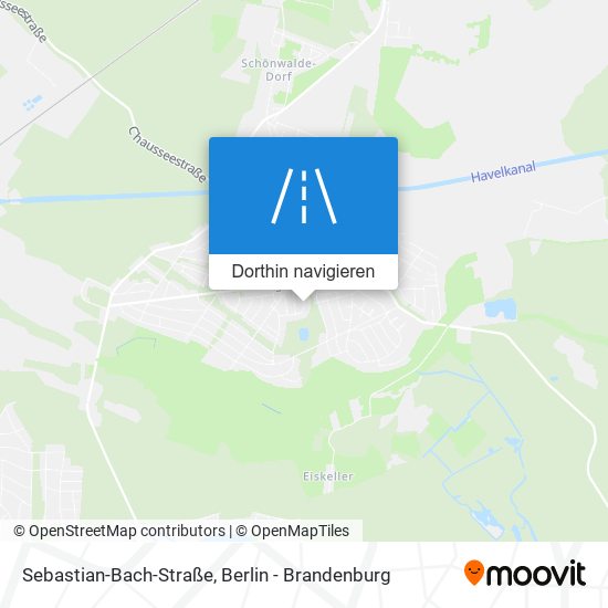 Sebastian-Bach-Straße Karte