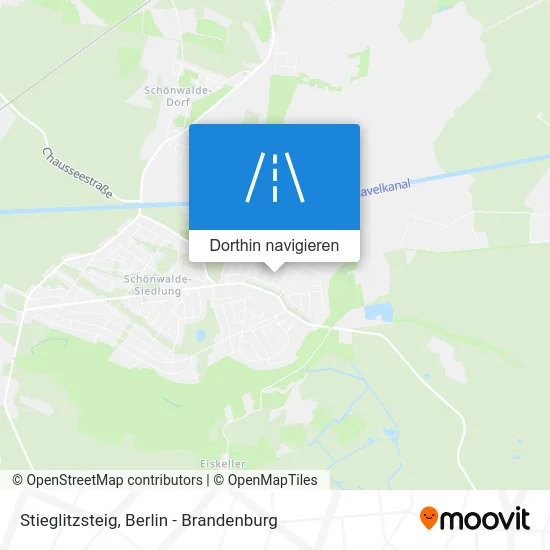 Stieglitzsteig Karte