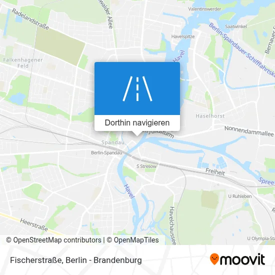Fischerstraße Karte