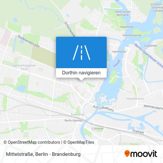 Mittelstraße Karte