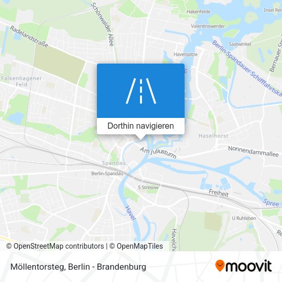 Möllentorsteg Karte