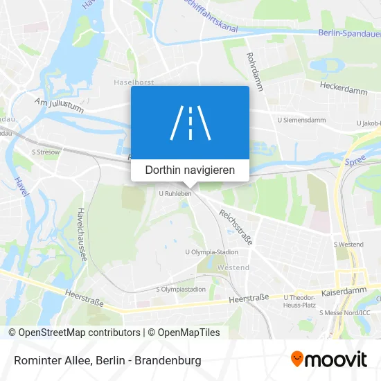 Rominter Allee Karte