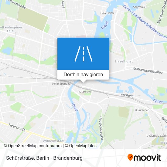 Schürstraße Karte