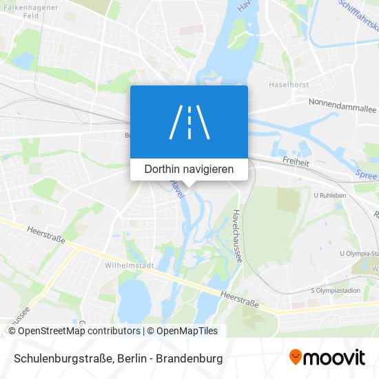Schulenburgstraße Karte