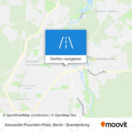 Alexander-Puschkin-Platz Karte