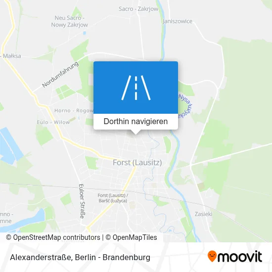 Alexanderstraße Karte