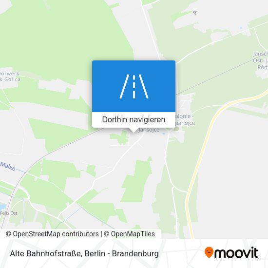 Alte Bahnhofstraße Karte