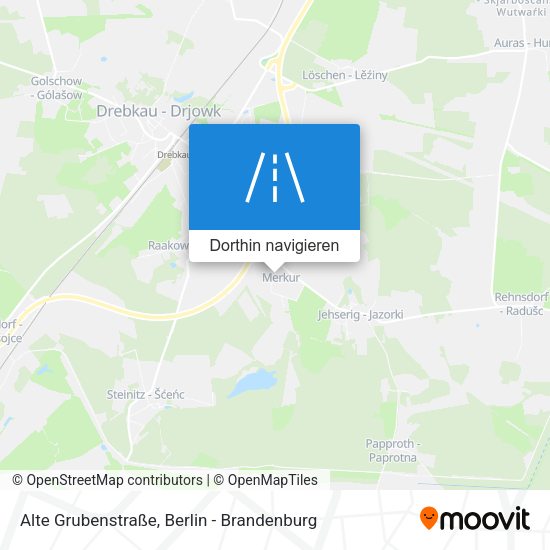Alte Grubenstraße Karte