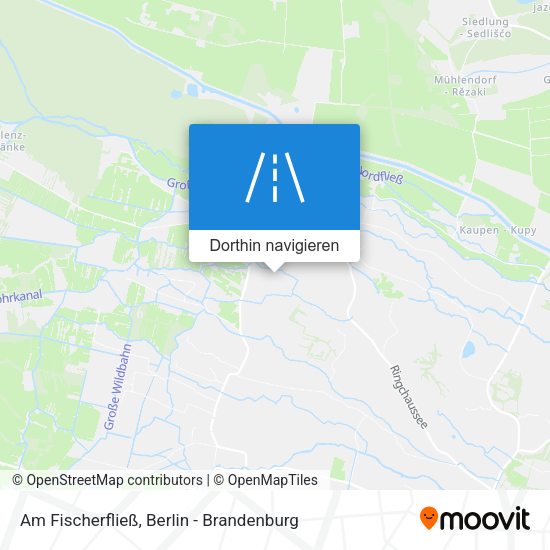 Am Fischerfließ Karte