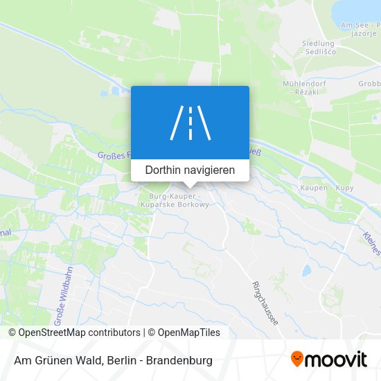 Am Grünen Wald Karte