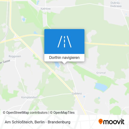 Am Schloßteich Karte