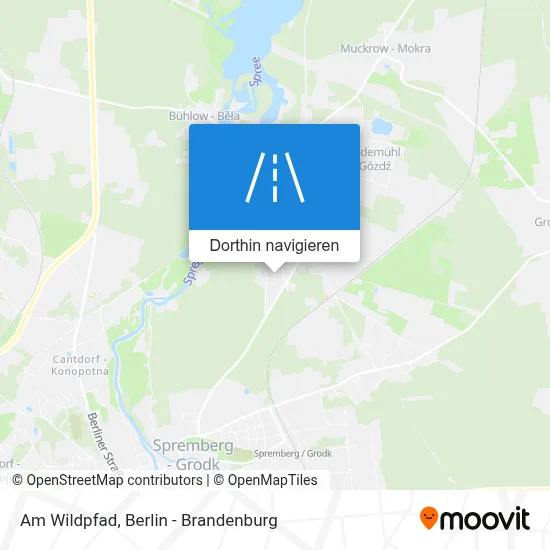 Am Wildpfad Karte