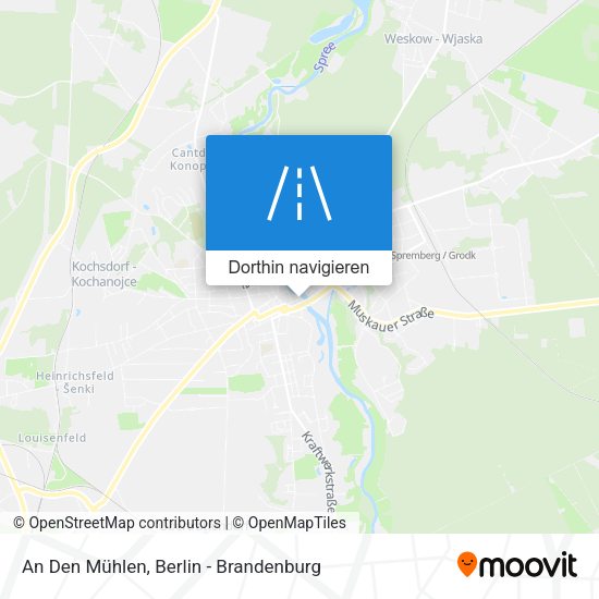 An Den Mühlen Karte