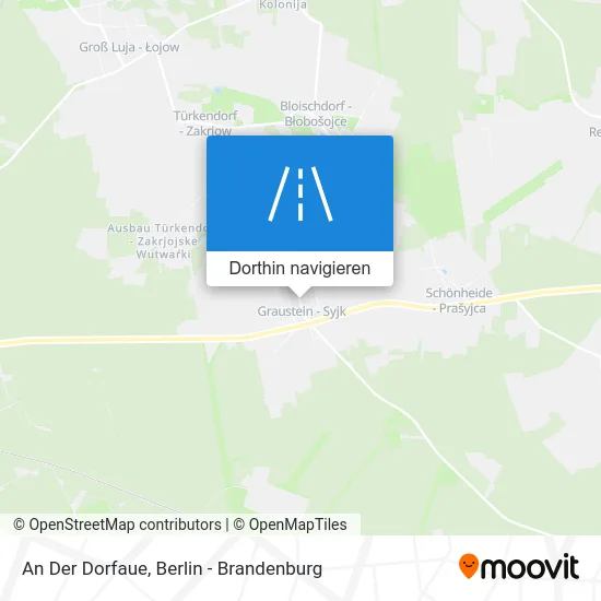 An Der Dorfaue Karte