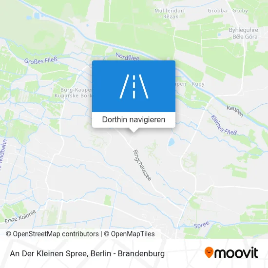 An Der Kleinen Spree Karte