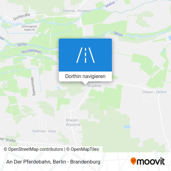 An Der Pferdebahn Karte