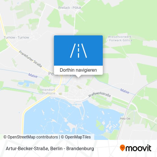Artur-Becker-Straße Karte