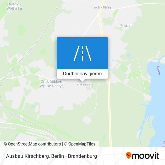 Ausbau Kirschberg Karte