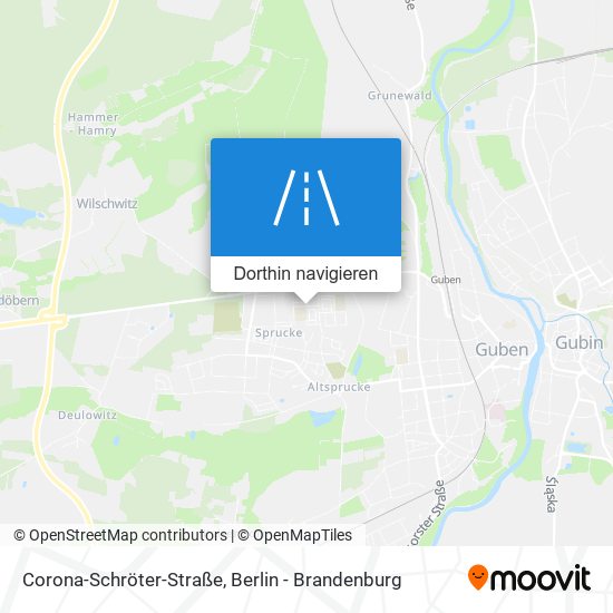 Corona-Schröter-Straße Karte