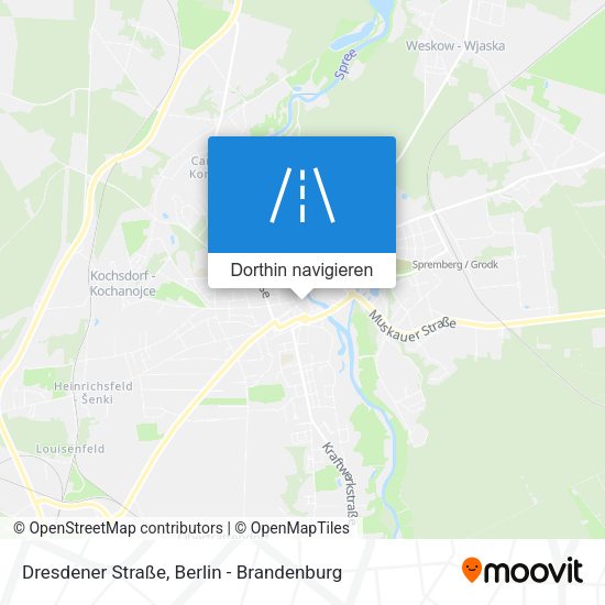 Dresdener Straße Karte