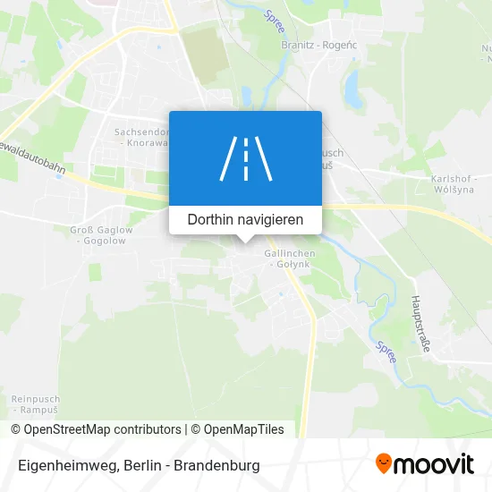 Eigenheimweg Karte