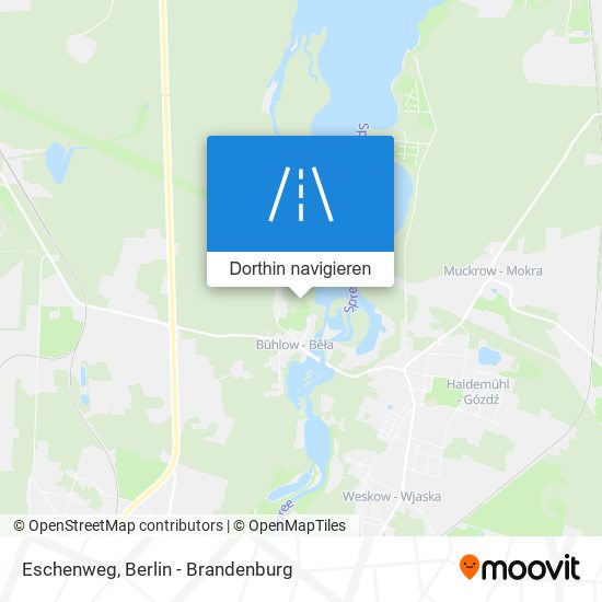 Eschenweg Karte