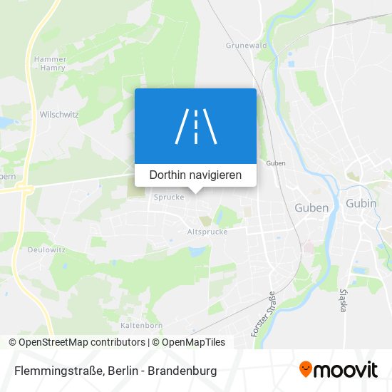 Flemmingstraße Karte