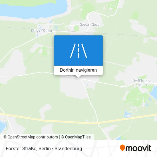 Forster Straße Karte