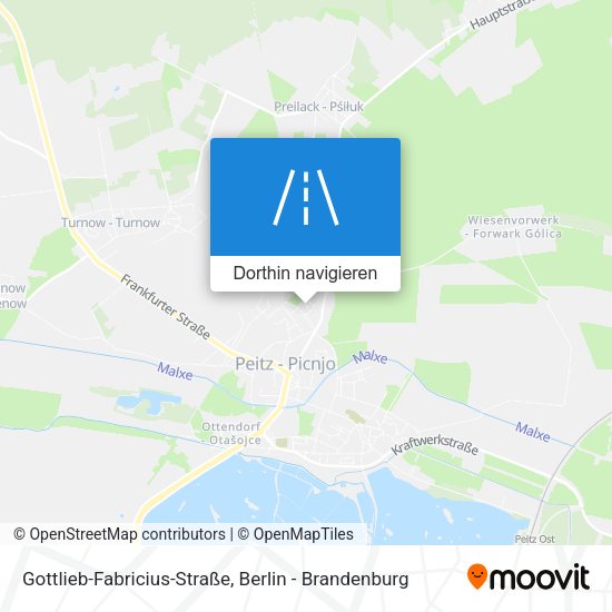 Gottlieb-Fabricius-Straße Karte