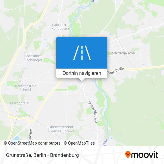 Grünstraße Karte