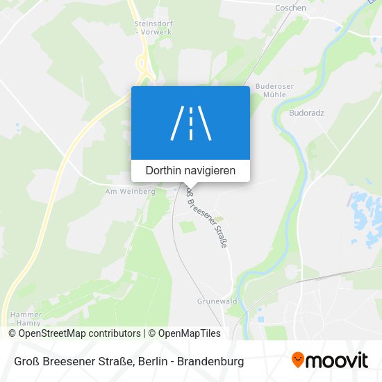 Groß Breesener Straße Karte